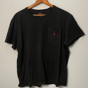 Black T-shirt polo Ralph Lauren